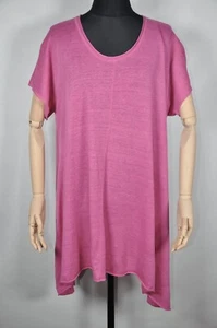 Gudrun Sjoden Linen Pink Women's Tunic Dress size L - Picture 1 of 8