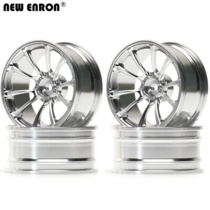4Pcs Aluminum Wheel Rim 1073 RC 1/10 On-Road Drift Kyosho HPI REDCAT MST Sakura - Picture 1 of 40