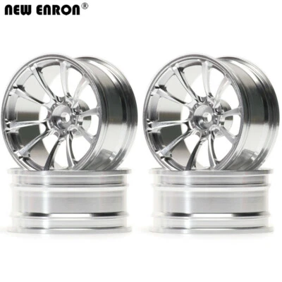 4Pcs Aluminum Wheel Rim 1073 RC 1/10 On-Road Drift Kyosho HPI REDCAT MST Sakura - Image 1 of 4