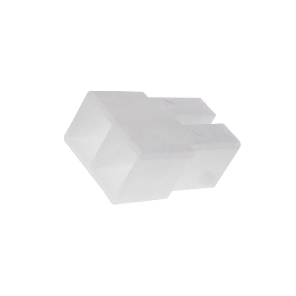 5X 180923 Steckverbinderschutz weiblich Wege: 2 Farbe: natürlich TE Connectivity