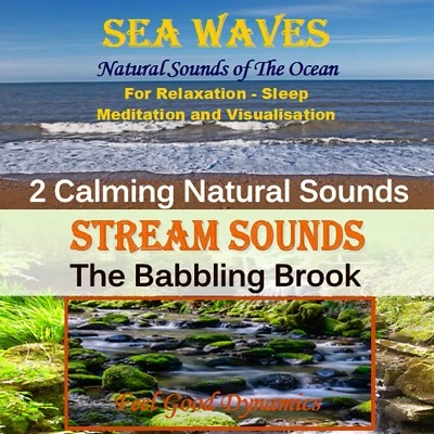 Sea Waves and Stream Sounds CD - Nature Sounds CD  Relaxation and Sleep Aid CD - Image 1 of 4