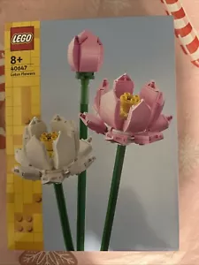 New - Lego Botanicals - Lotus Flowers (40647) - Bild 1 von 3