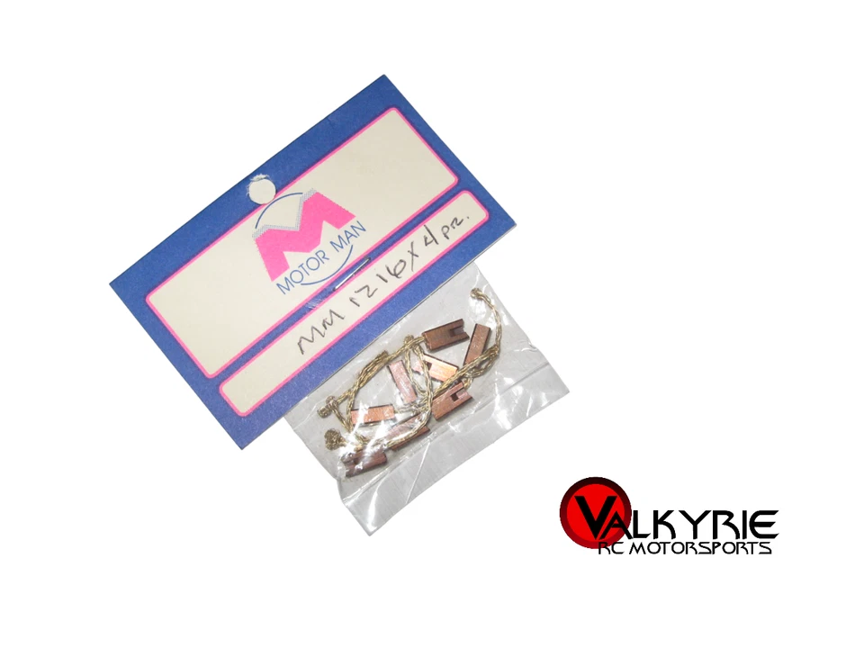 Vintage RC Trinity EPIC Motorman R Copper Motor Brushes Laydown Slotted (8) New - Image 1 of 1