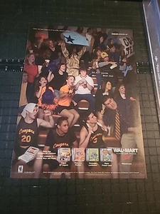 Game Boy Advance SP Platinum Nintendo Vintage Print Ad 2004 8x11 Great To Frame  - Picture 1 of 1