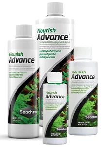 Seachem FLOURISH ADVANCE Aquarium Plant Fertiliser Growth Enhancer 50mls-4000mls - Picture 1 of 5
