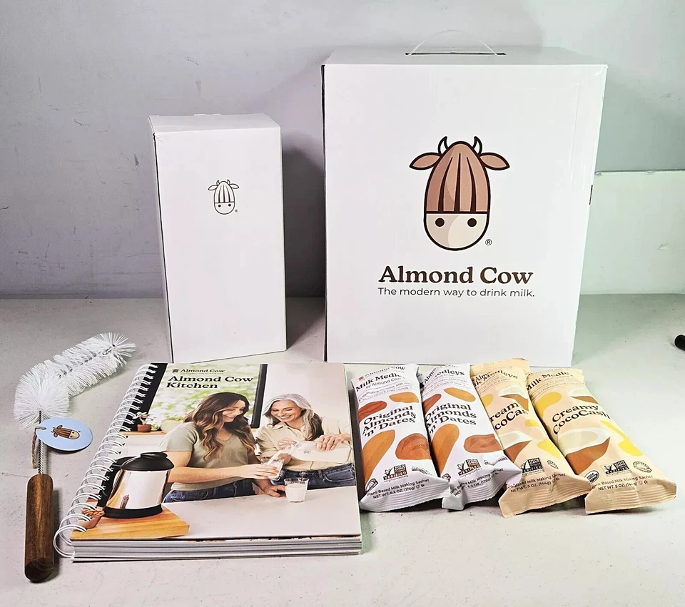 NIOB Almond Cow Complete Plant-Based Milk System | 1-AC1U-AQQ | 48 Oz. in 60 Sec