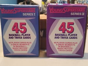 1988 Score Young Superstars Complete Sets - Series I and II - Canseco, McGwire