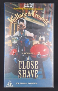 Wallace and Gromit in Nick Park's A Close Shave VHS CASSETTE 1995 - Tested VGC. - Picture 1 of 7