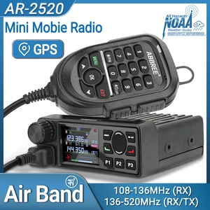 ABBREE AR-2520 Car Mobile Radio AM Walkie Talkie 25W Full Band Radios Long Range