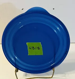 Tupperware #4818B tapa de repuesto solamente, 8,5 pulgadas redondo azul para 4817 - Imagen 1 de 2
