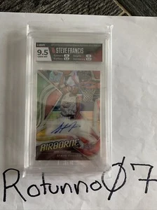 2019 STEVE FRANCIS AUTO PANINI CHRONICLES AIRBORNE SIGNATURES - HGA 9.5 GEM - Bild 1 von 4