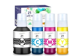 Butelki z atramentem GI-21 G3270 G3260 kompatybilne z zestawem uzupełniającym atrament Canon 21 GI-21 GI21 - Zdjęcie 1 z 8