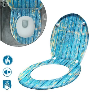 WC Sitz Klodeckel Toilettendeckel Abnehmbar mit Softclose Absenkautomatik Design - Bild 1 von 11