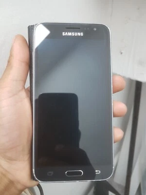 Samsung Galaxy J3 2016 - 8GB - 4G - Black (Unlocked) Smartphone - Image 1 of 3