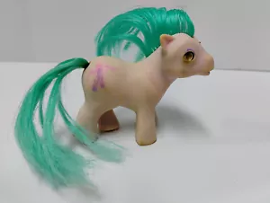 My Little Pony G1 BABY BBE MEDIA NOTA 1986 MLP De colección - Imagen 1 de 3
