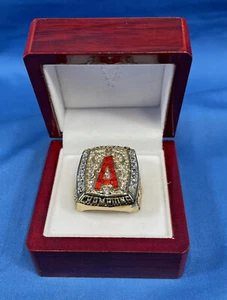 2002 Anaheim Angels Troy Glaus Replica World Series Ring and box - Picture 1 of 6