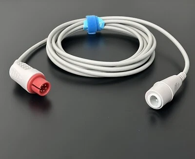 Medtronic Lifepak 15 Edwards IBP Compatible Adapter Cable- Same Day Shipping