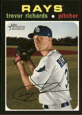 2020  HERITAGE #173 TREVOR RICHARDS RAYS  - Image 1 of 2