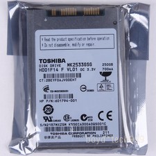Toshiba 250 GB 5400 RPM Micro-SATA 1.8" MK2533GSG Laptop Hard Disk Drive HDD