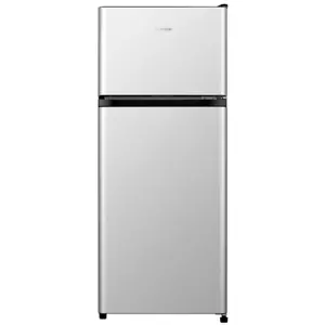 Hisense 4.4-cu ft Mini Fridge with Freezer (Sliver) ENERGY STAR - Picture 1 of 3