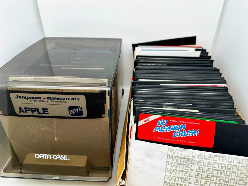 Pick Your Title! 5.5" Floppy Disk Apple II Games - 1980-1986 - Tested & Working! - Image 1 of 1