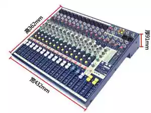 EFX12 12-channel Mixing Console Live Sound Audio Mixer 24bit Effects for Stage - Picture 1 of 4