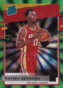 20-21 LAZER VERDE NOVATO CON CLASIFICACIÓN ÓPTICA DONRUSS - ONYEKA OKONGWU RADIOCONTROL #228 HALCONES - Imagen 1 de 1