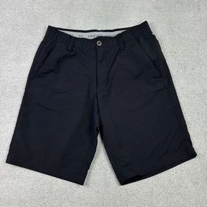 Under Armour Golf Shorts Men 30 Black UA Match Play Performance Stretch 10” READ - Picture 1 of 8