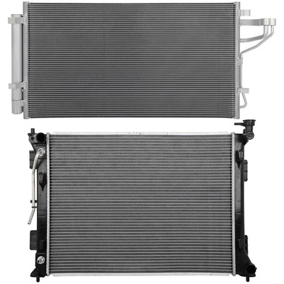 Kit de refrigeración de radiador y condensador de CA para Kia Optima 2016 2,4 L 2359CC l4 Foto 1 de 4