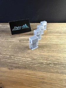 Spur O 1:48 Zapfsäulen (2 Stück) 3D PRINTED RESIN - Bild 1 von 4