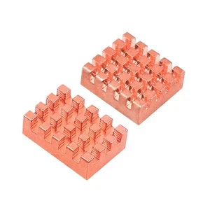 2PCS Cooling Pad For OrangePi Zero2W Mainboard Radiators Copper Heatsinks - Afbeelding 1 van 8