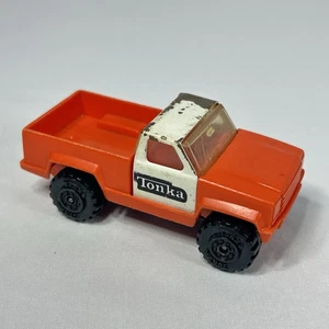 Tonka Mini Pickup Truck Vintage 1978 Kunststoff und Metall Sammlerstück orange - Bild 1 von 9