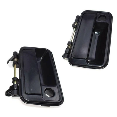 Par de manijas de puerta exteriores delanteras aptas para Geo Metro Suzuki Swift Pontiac Foto 1 de 4