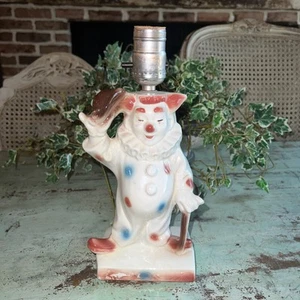 Lane & Co Vintage Retro 1960's Clown Table Lamp Works - Picture 1 of 6