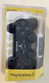1PCS OEM-Wireless Controller for Playstation 2 PS2-Black New