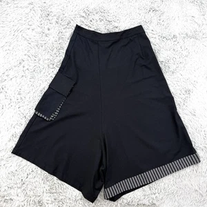 Bread & Butter Pants Women's S Black Drop Crotch Italy Lagenlook Oversized - Picture 1 of 9
