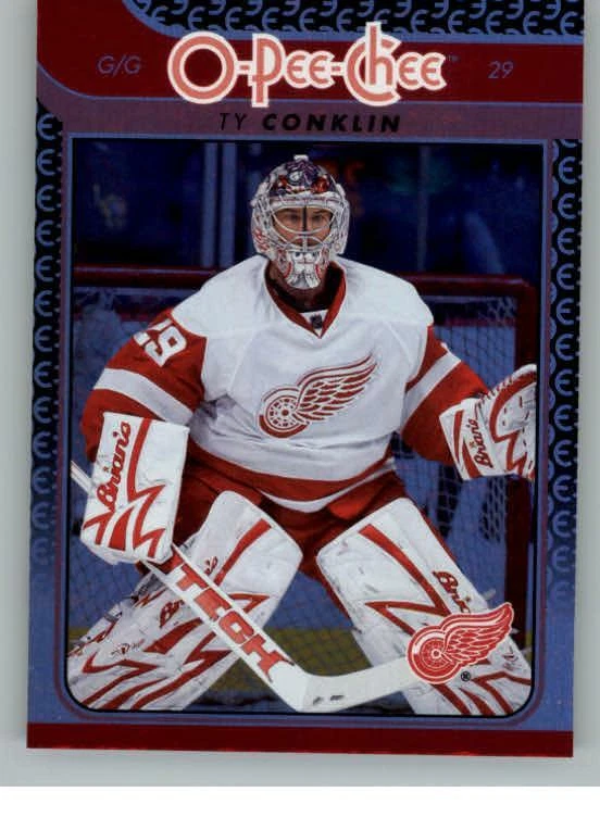 2009-10 O-Pee-Chee #26 Ty Conklin (ref 130812) - Image 1 of 2