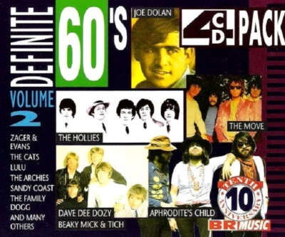 Definite 60's Volume 2 (4 CD-Album BR Music BOX 1002-2) 1992 - Bild 1 von 4