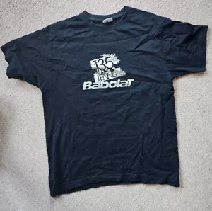 Babolat 135th Anniversary T-Shirt Black Large - Picture 1 of 6