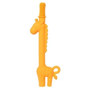 Giraffe Hollow Teether Tube Teething Toys For Babies 06 Months Silicone Teethers - Picture 1 of 7