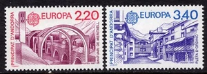 EUROPA CEPT 1987 - Andorra France - Modern Architecture - MNH Set - Picture 1 of 2