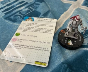 Heroclix Teenage Mutant Ninja Turtles Series 1 Michelangelo #033 Chase - Picture 1 of 1