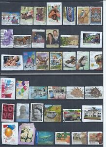 Australia stamps. Mainly 2010 - 2013 used lot CV £40+ (AG941)