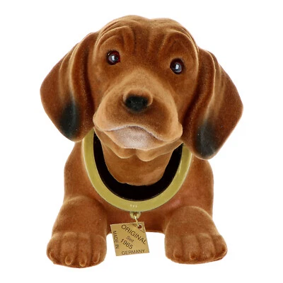 ACCUCELL Il bassotto traballante originale, versione sdraiata con testa traballante