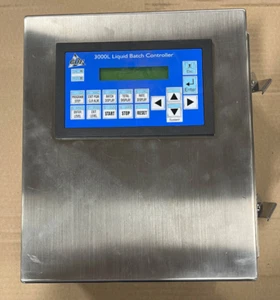 GOE 3000 EBC Liquid Batch controller prewired in SS enclosure  - Picture 1 of 3