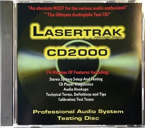 Lasertrak CD2000 Audio System Test CD Disc - Picture 1 of 1
