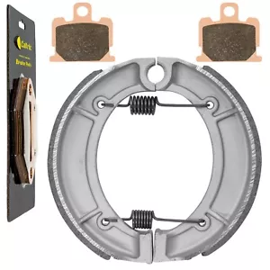 para Yamaha XJ550R Seca 550 1981 1982 1983 pastillas de freno delanteras zapatos de freno trasero - Imagen 1 de 7