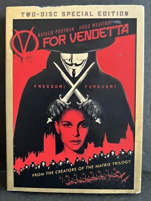 V For Vendetta Widescreen 2 Disc Special Edition Natalie Portman DVD Good! - Image 1 of 4