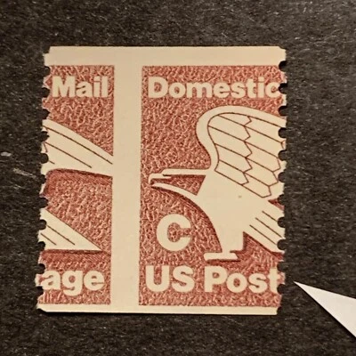 5/700 US STAMPS #1947 C Major Perf Errors MNHOG Great EFO Coll - Image 1 of 2