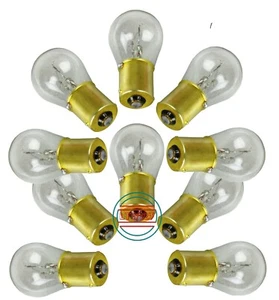 (10) 1156 Miniature Light Bulbs - Clear  Sun East 12V  32CP - Picture 1 of 2